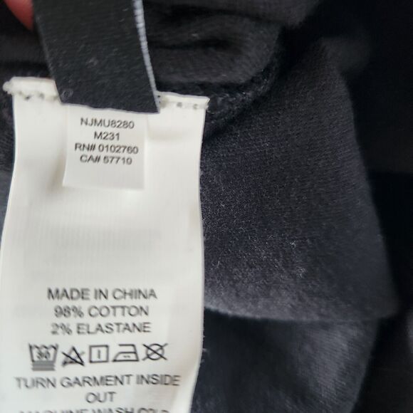 Kate Spade Broome Street Mini Skirt Black Velvet A-Line Button Front Size 16 - Picture 7 of 8